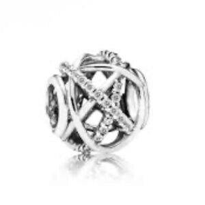 Authentic Pandora Galaxy Openwork Charm RETIRED